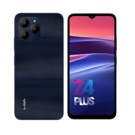 Teléfono Smartphone Lava Z4 PLUS 4G 6.5'' 64+3GB Fingerprint 13+2 / 8 Mpx - Azul Oscuro Teléfono Smartphone Lava Z4 PLUS 4G 6.5'' 64+3GB Fingerprint 13+2 / 8 Mpx - Azul Oscuro