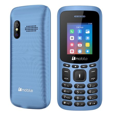 Teléfono Celular Bmobile K391 2G 1.8'' Radio FM - Celeste Teléfono Celular Bmobile K391 2G 1.8'' Radio FM - Celeste