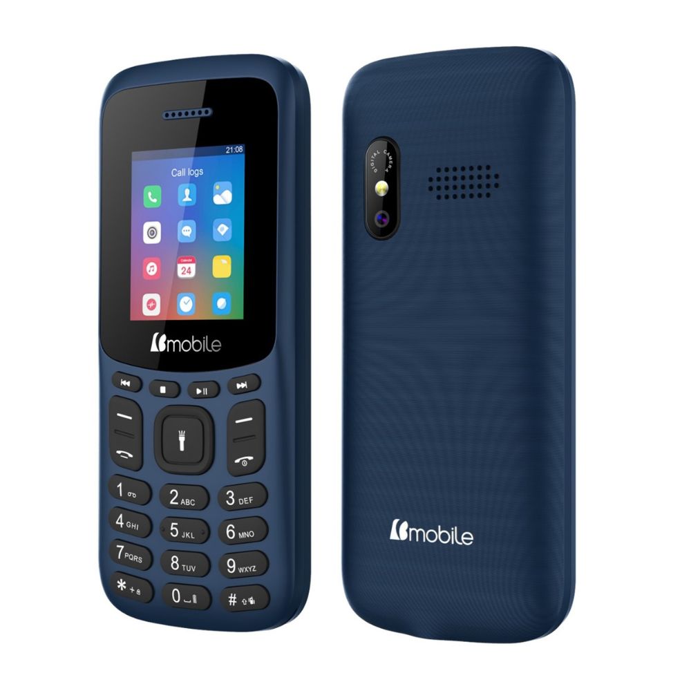 Teléfono Celular Bmobile K391 2G 1.8'' Radio FM - Azul