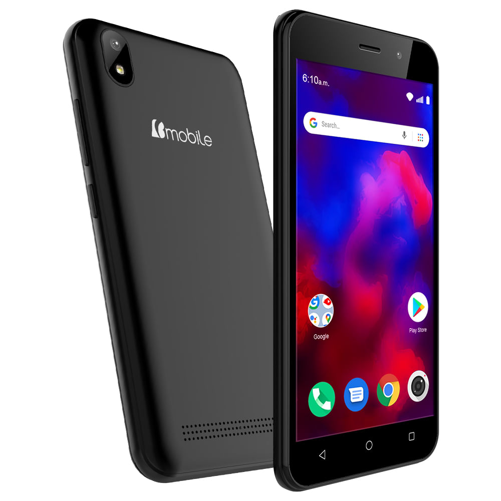Teléfono Smartphone Bmobile AX754 3G 5'' 16+1GB 8 / 2 Mpx - Negro