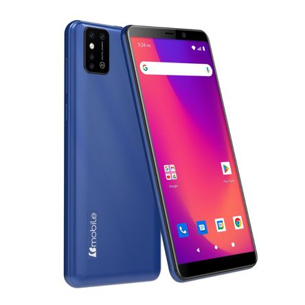 Teléfono Smartphone Bmobile BL61 PRO 4G 6'' 64+2GB 13+2 / 5 Mpx -Azul BL61PROAZUL