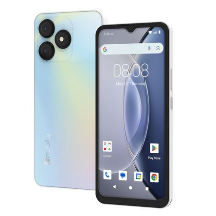 Teléfono Smartphone Bmobile Ultra S 4G 6.5'' 128+4GB 13+2 / 8 Mpx - Blanco Tomasol Teléfono Smartphone Bmobile Ultra S 4G 6.5'' 128+4GB 13+2 / 8 Mpx - Blanco Tomasol