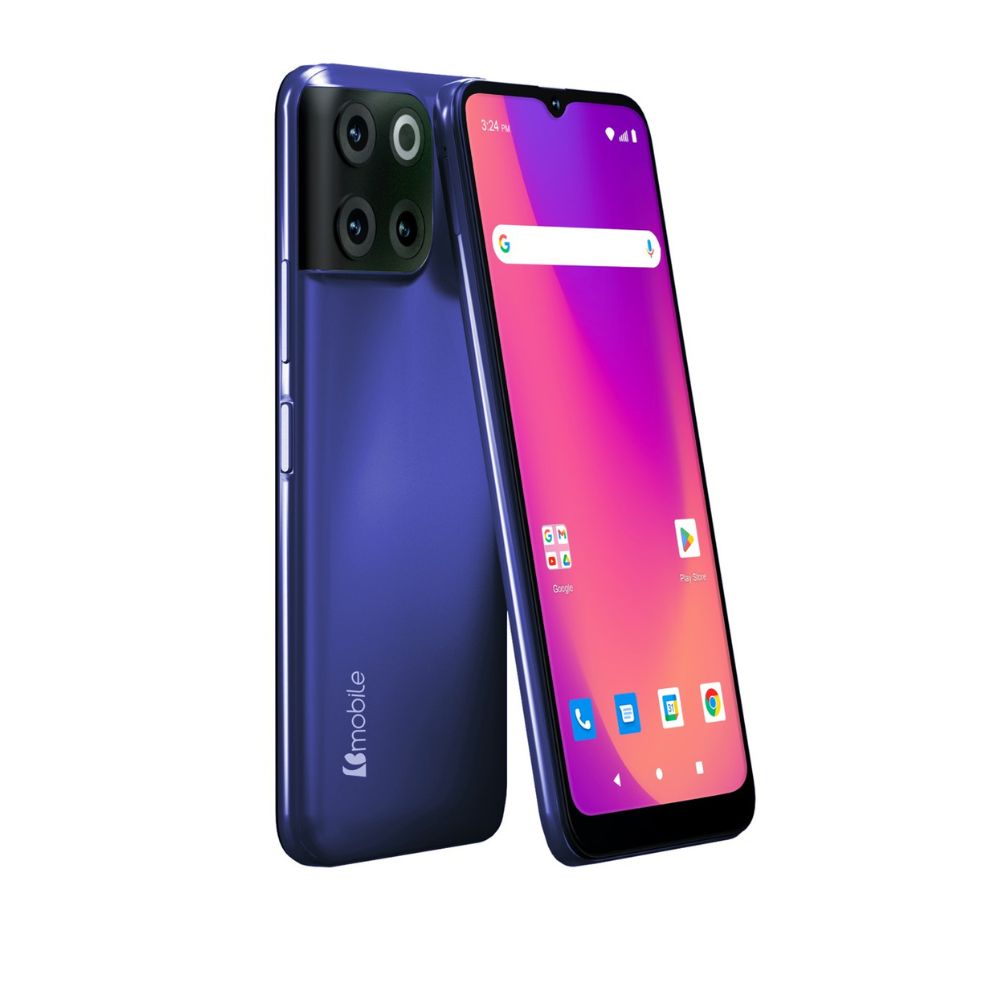 Teléfono Smartphone Bmobile Ultra 4G 6.5'' 128+4GB Fingerprint 50+1+1 / 8 Mpx - Azul
