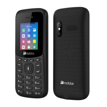 Teléfono Celular Bmobile K391 2G 1.8'' Radio FM - Negro Teléfono Celular Bmobile K391 2G 1.8'' Radio FM - Negro