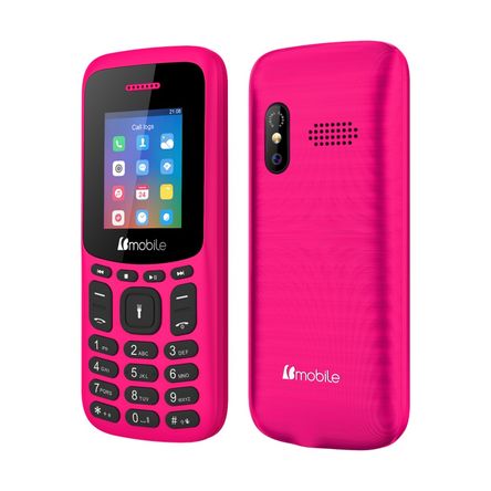 Teléfono Celular Bmobile K391 2G 1.8'' Radio FM - Fucsia Teléfono Celular Bmobile K391 2G 1.8'' Radio FM - Fucsia