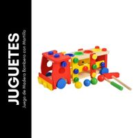 Juego de Madera Bombero con Martillo