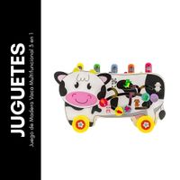 Juego de Madera Vaca Multifuncional 3 en 1