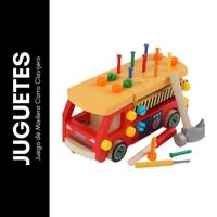 Juego de Madera Carro Clavijero