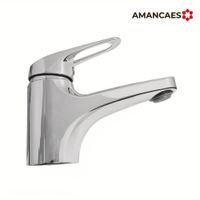Llave Lavatorio Mezcladora Monocomando Cromado Sofia AMANCAES