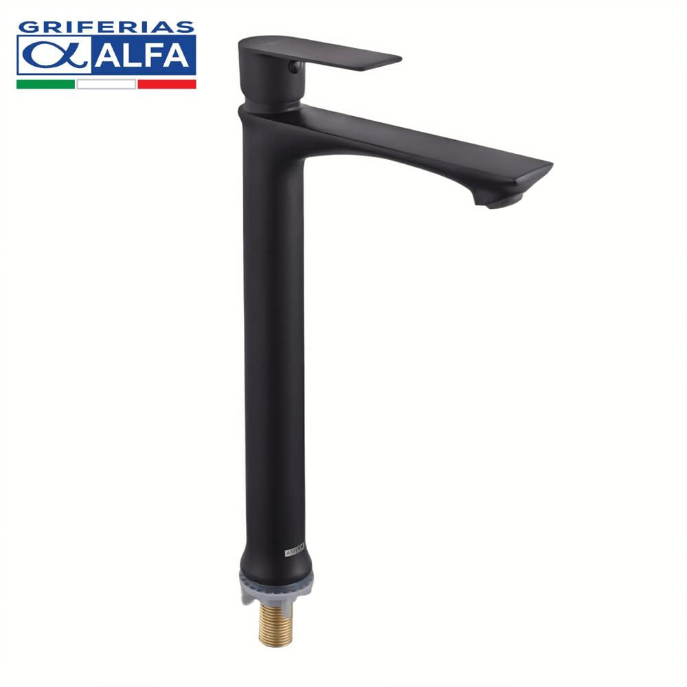 Llave Alto 30cm para Ovalin Negro Mate Pesado ALF-2023 ALFA