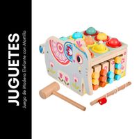 Juego de Madera Elefante con Martillo