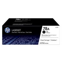 TONER HP 78AD NEGRO CE278AD LJ P1606 DUAL PACK ORIGINAL