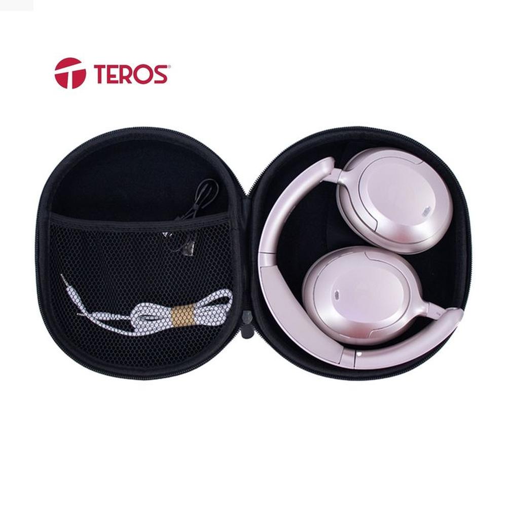 Audífono inalámbricos TEROS TE-8038RS USB-C Rose Titanium Audífono inalámbricos TEROS TE-8038RS USB-C Rose Titanium