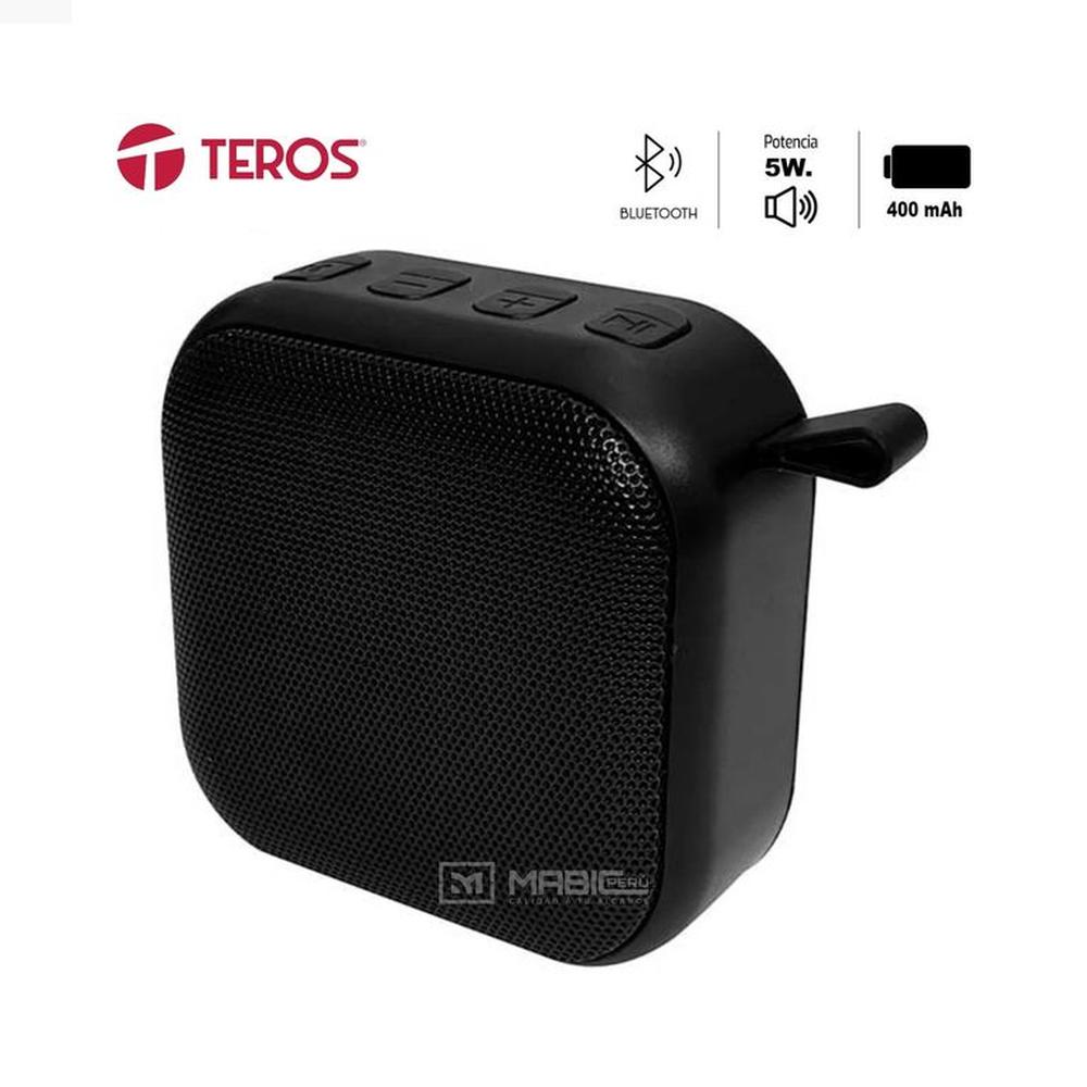PARLANTE TEROS TE-6032N INALAMBRICO BLUETOOTH 5W 400MAH NEGRO PARLANTE TEROS TE-6032N INALAMBRICO BLUETOOTH 5W 400MAH NEGRO