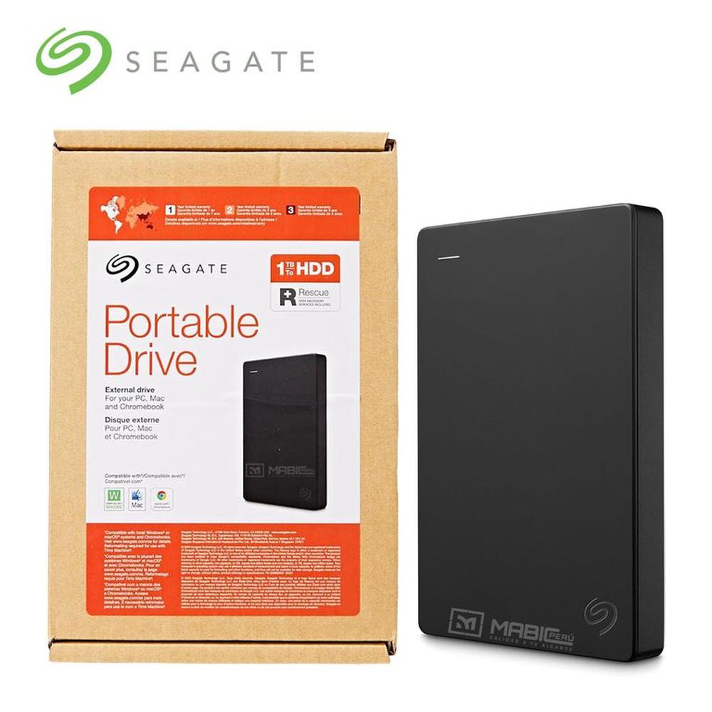 Disco Duro Externo Seagate Expansion 1TB - Negro - Portátil
