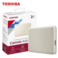 Disco Duro Externo Toshiba Canvio Advance 2TB - Blanco - Portátil