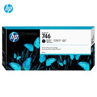 Cartucho de Tinta HP 746 Negro Mate P2V83A DesignJet Z6 Z9 Original - 300ml