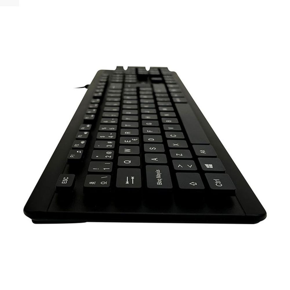 TECLADO TEROS TE-4065N A PRUEBA DE AGUA IPX7 USB NEGRO TECLADO TEROS TE-4065N A PRUEBA DE AGUA IPX7 USB NEGRO