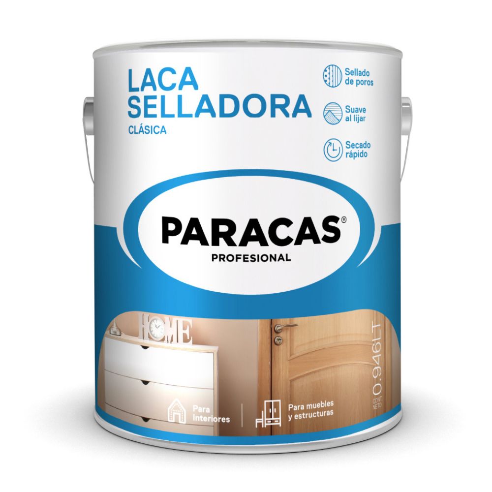 Laca Brillante 1/4 galón Paracas