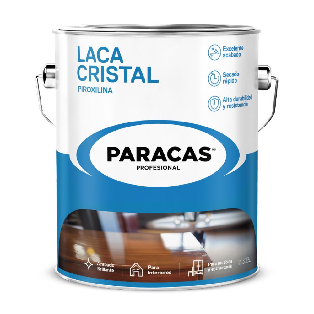 Laca Piroxilina Cristal 1 galón Paracas