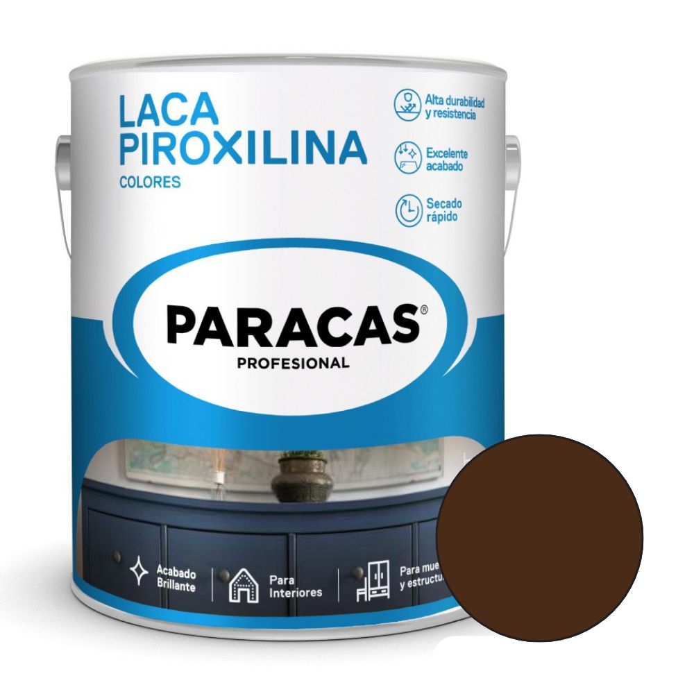 Laca Piroxilina Caoba 1/4 galón Paracas