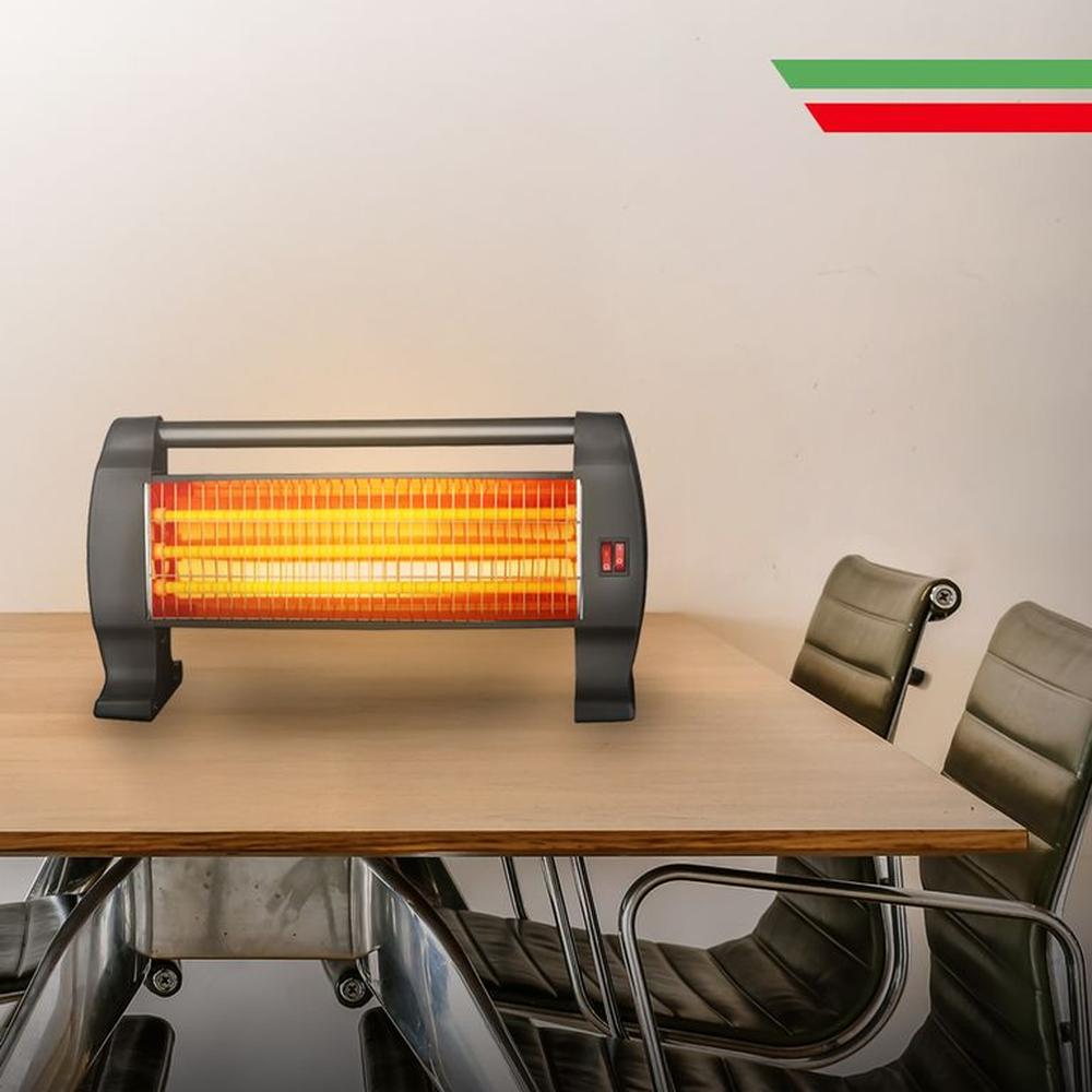 Estufa de cuarzo mesa y piso 1200 w