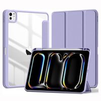 Funda Smart Case para iPad Pro 11 M4 (2024) - LAVANDA C/TRANSPARENTE