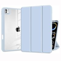 Funda Smart Case para iPad Pro 11 M4 (2024) - AZUL CLARO C/TRANSPARENTE