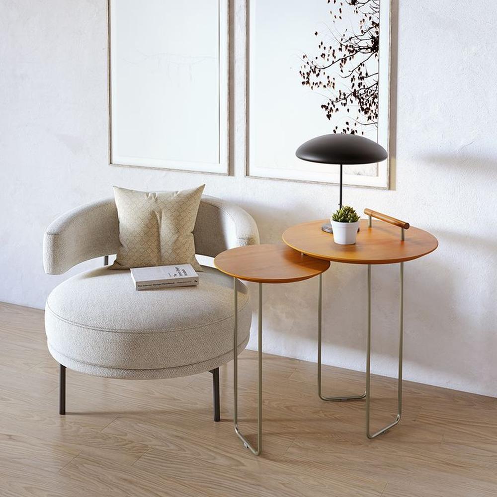 SET MESAS AUXILIARES CLASSIC NATURE