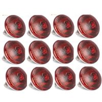 Foco Infrarrojo Calefacción Para Cerdos Perros Pollos 175w Pack X12