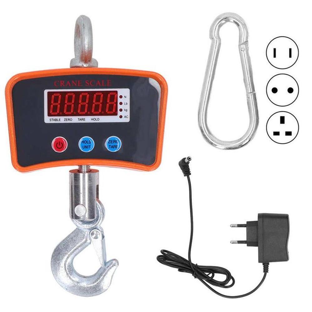 Balanza Colgante Digital De 500 Kg Crane