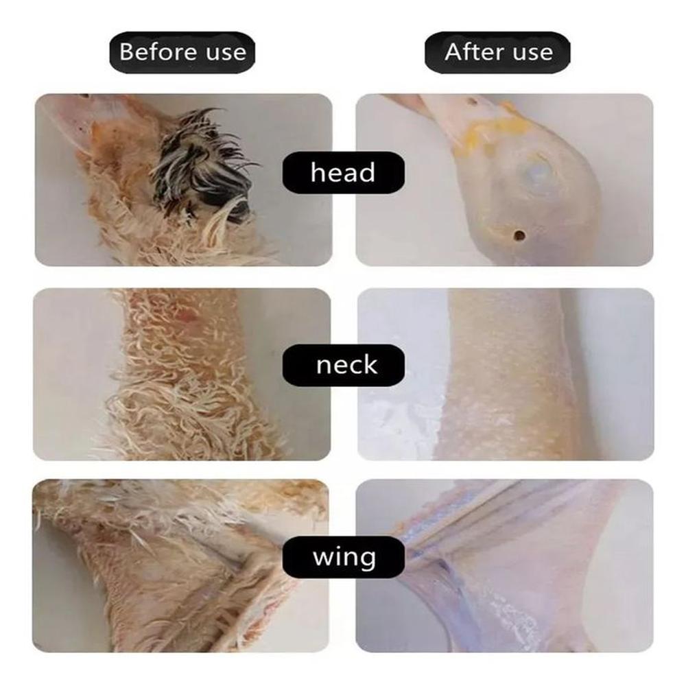 DESPLUMADOR INALÁMBRICO PELADOR RECARGABLE  AVES PAVOS POLLOS GALLINAS