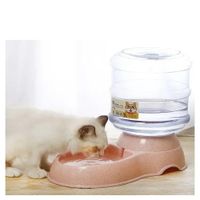 BEBEDERO AUTOMÁTICO PARA MASCOTAS 3.8 L ROSADO