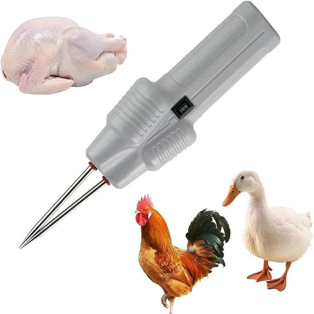 DESPLUMADOR INALÁMBRICO MANUAL AVES 2 VEL. POLLO GALLINA