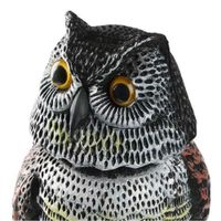Búho Espanta Pájaro Señuelo Cabeza
