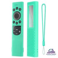 Funda Protector De Control Samsung Qled Solar 2021- 2022 – Verde agua