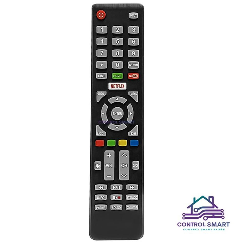 Control Remoto Compatible  Para Smart Tv BGH