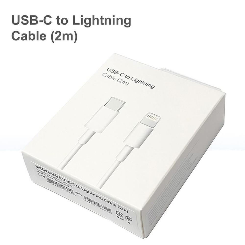 Cable  USB-C a Lightning Para Iphone14,14 Plus,14 Pro, Pro Max De 2MT.