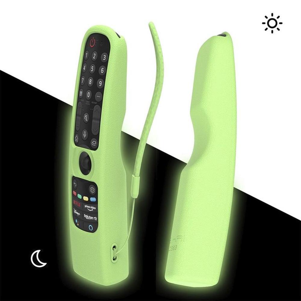 Funda Protector De Control LG Magic Mr23 Modelo 2023-Verde fosforescente