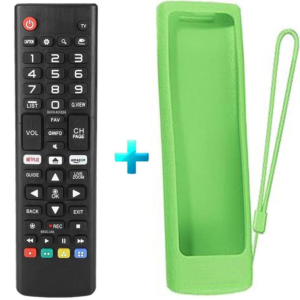 Control Remoto Compatible Para Tv LG + Funda Verde