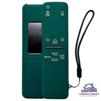 Funda Cerrada Para Control Samsung Solar Smart Tv Modelo 2023- Verde