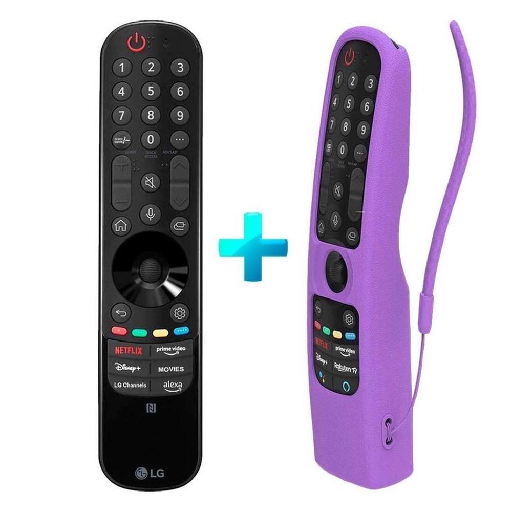 Control Remoto LG Magic MR23GN Modelo 2023 + Funda Morada