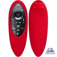 Funda Antideslizante Para El Control Remoto LG MR500 2014 WEBOS– Rojo