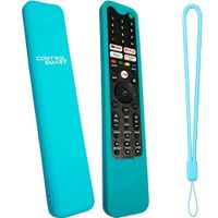 Funda  Para Control Remoto Sony Bravia Smart Tv – Turquesa Forescente