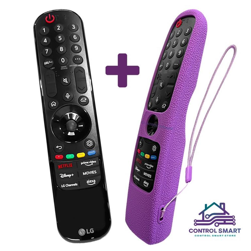 Lg Magic Remote MR24GA Modelo 2024 + Funda Morada