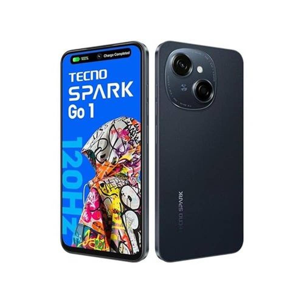 Tecno Spark Go 1 64GB ROM+ 6GB RAM*(3GB+3GB Extended) / COLOR: STARTRAIL BLACK