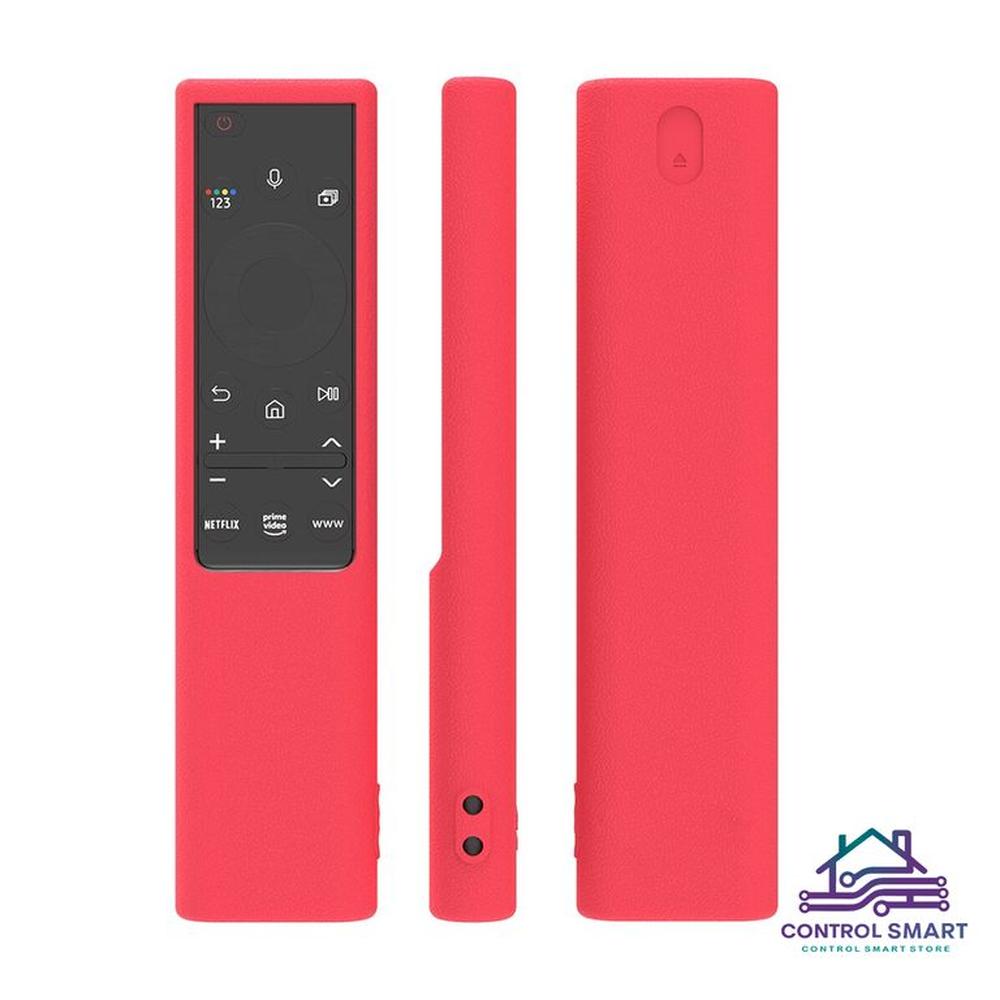 Funda Protector Para Control Samsung Qled - Rojo