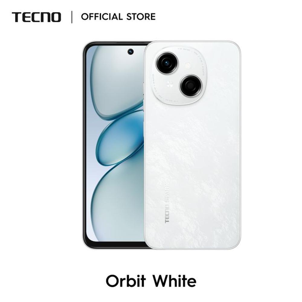 Tecno Spark Go 1 64GB ROM+ 6GB RAM*(3GB+3GB Extended) / COLOR: GLITTERY WHITE