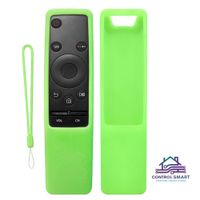 Funda Silicona Gruesa con Correa para Control Remoto Samsung Curvo