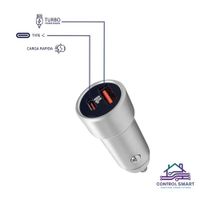 Cargador Fast QC30 de Auto para Samsung Galaxy S24S24 Ultra